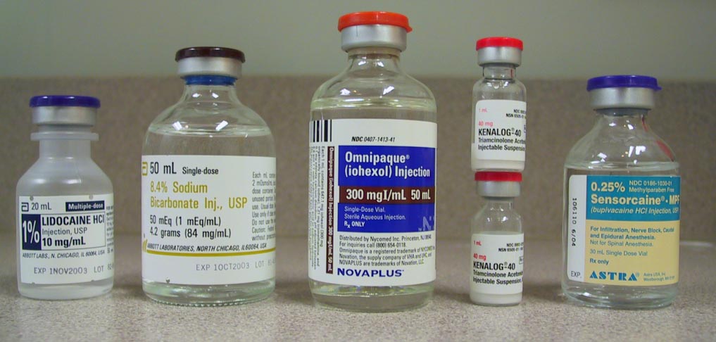 Fig 1: Cervical epidural injection meds. Fig 1: Cervical epidural injection meds.